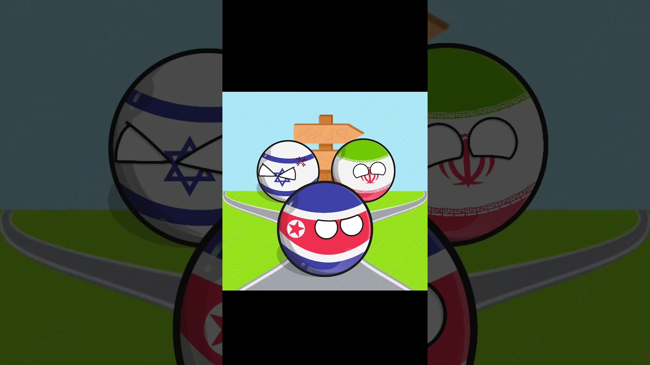 Countries support iran vs usa  #history #countryballs #shorts #funny
