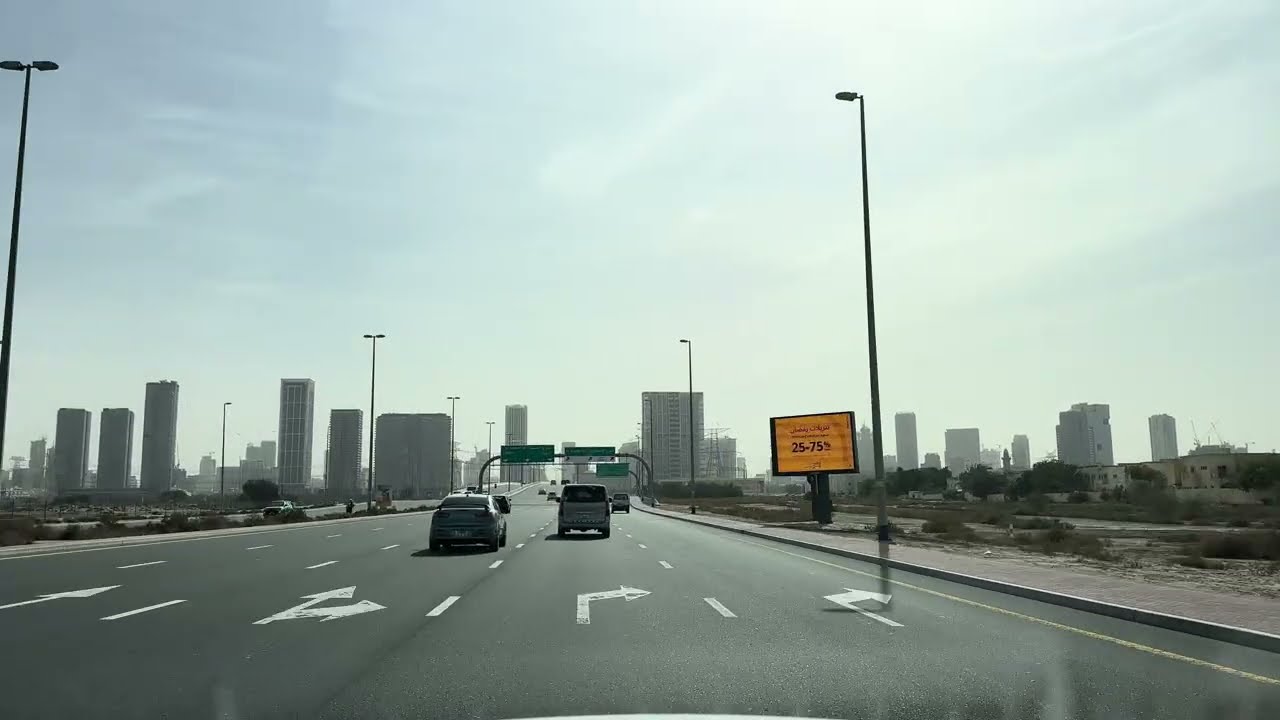 JLT to Trade Center Smooth Drive 🇦🇪 | Relaxing Dubai City Drive | 4K 60FPS 24 January 2026