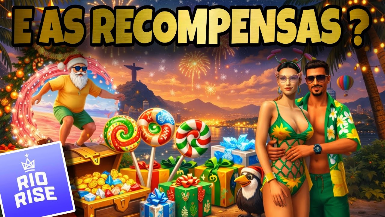 FIM DO EVENTO DE NATAL NO RIO RISE, VAMOS TER RECOMPENSAS ? 🤔
