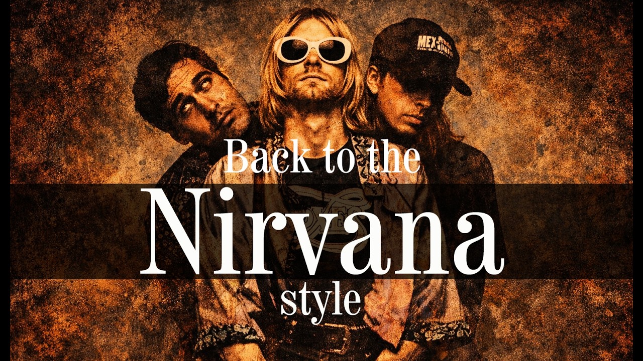 [광고없이 감상] Back to the Nirvana Style 🔥 90년대 그런지 감성의 부활 | 거칠고 솔직한 록 사운드, 레전드 록 사운드 재현 프로젝트