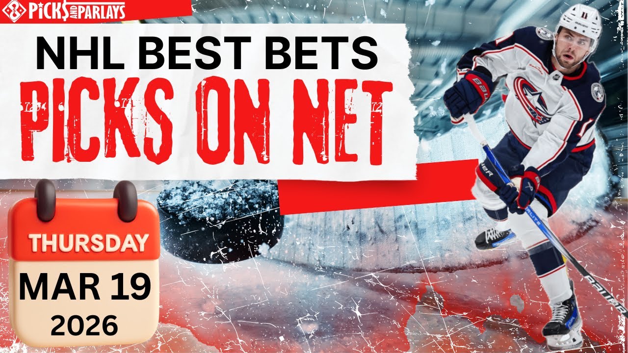 Picks On Net | NHL Picks and Stats | Best NHL Picks for Thursday Mar 19, 2026