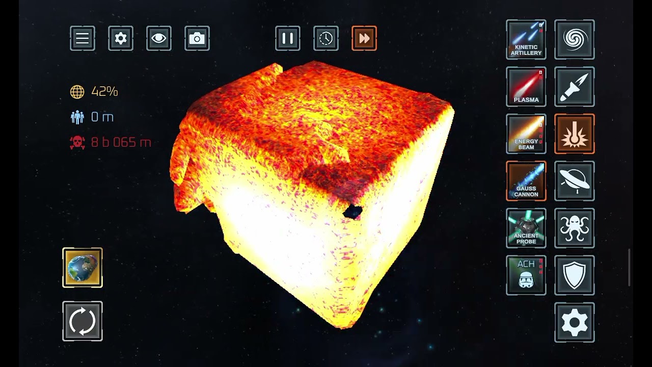 Getting achievements and protecting Earth in space! (Solar Smash / Credited by: @Rrgteamisback)
