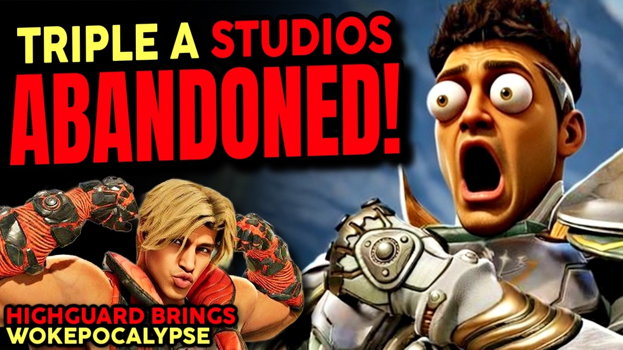 The Hollywood Wokepocalypse STRIKES GAMING! Highguard Latest Woke FAIL, Triple A Studios ABANDONED!