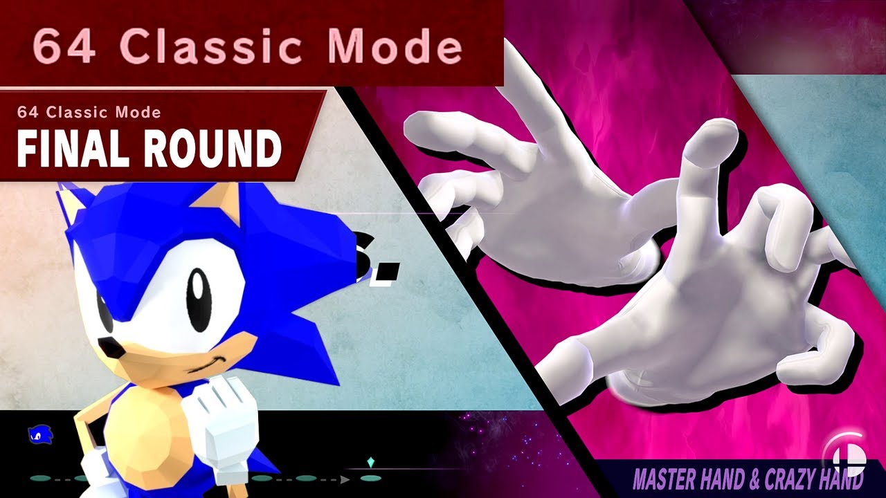 Super Smash Bros. Ultimate - 64 Classic Mode with Sonic