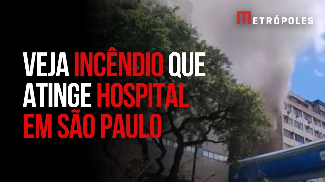 Incêndio atinge prédio do Instituto do Coração em São Paulo; veja imagens