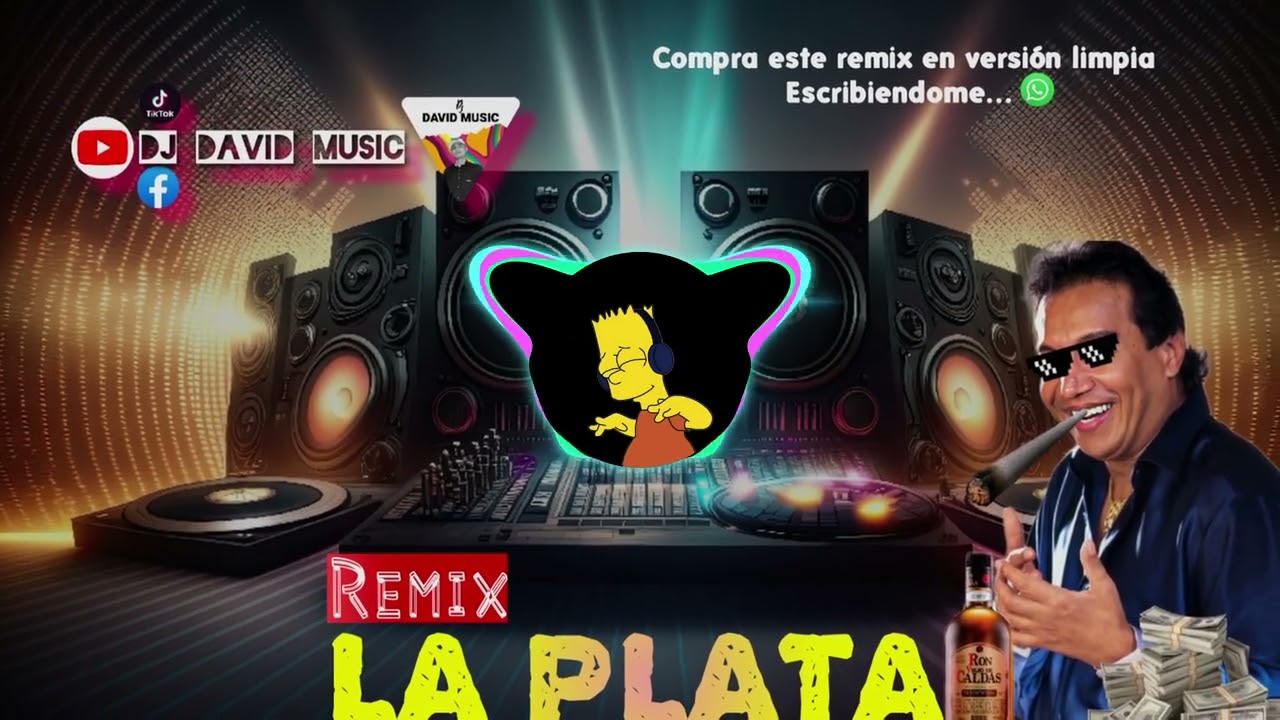 💵 La Plata  RemiX 2° Versión ✘ [ OPEN SHOW ] 🔥 Diomedes díaz Intro Oficial Dj David Music