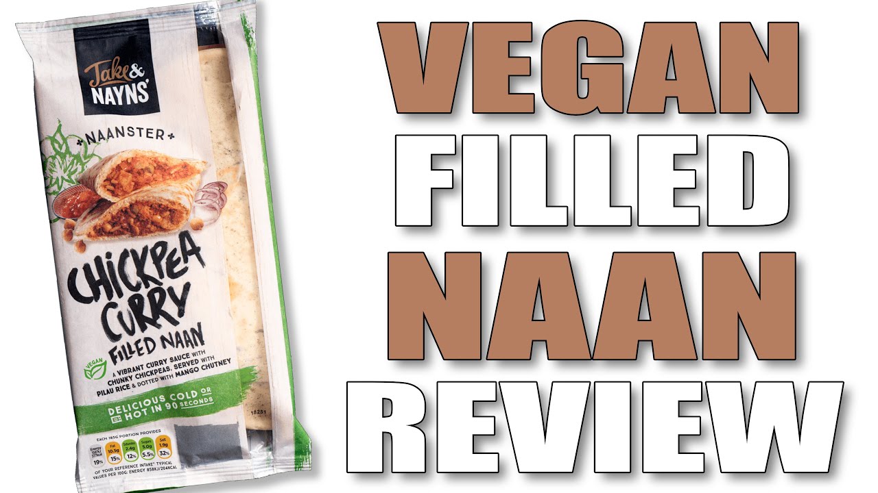 VEGAN Chickpea Curry Naan by Jake & Nayns [NAANSTER REVIEW]
