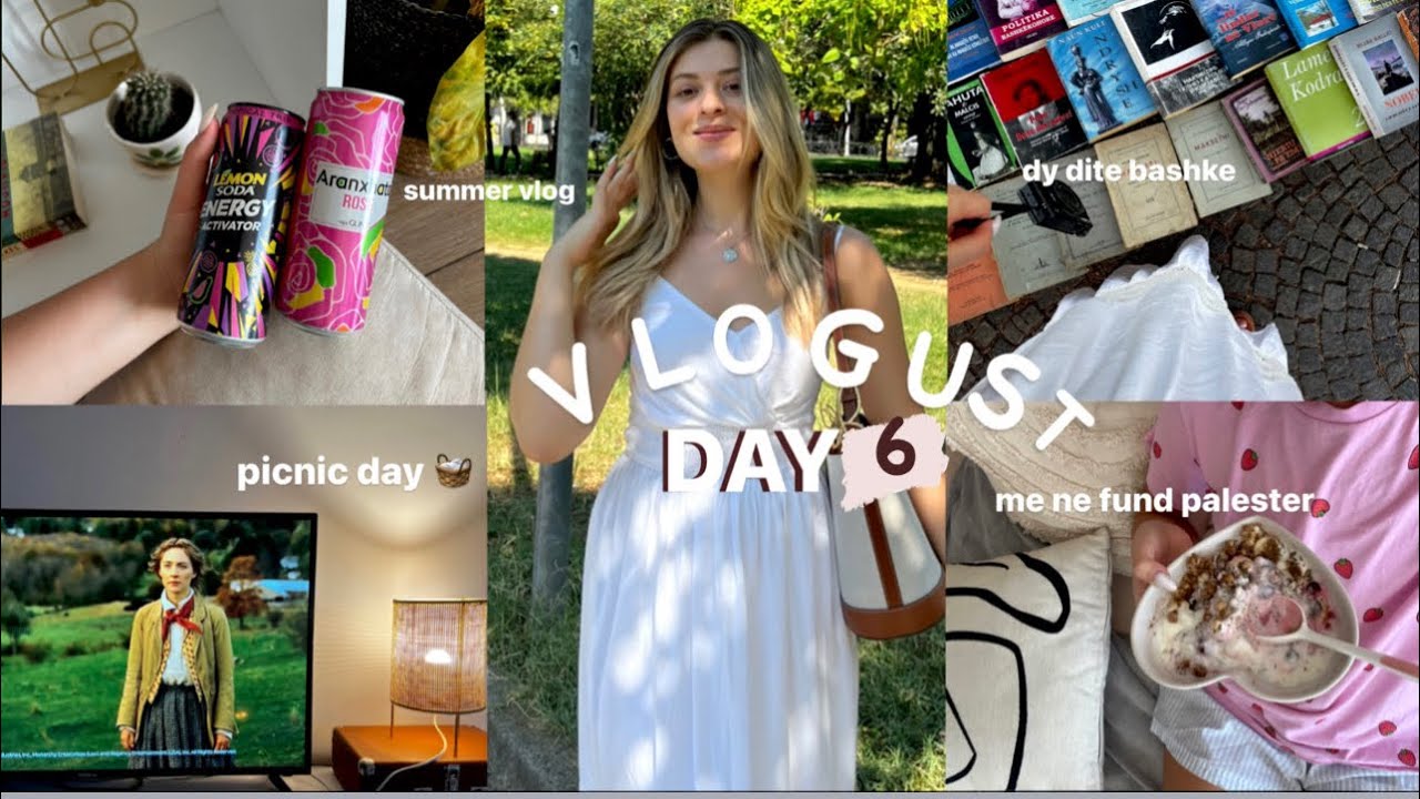 Piknik ne natyre, pastroj dhomen, receta gatimi, supermarket haul VLOGUST DAY 6
