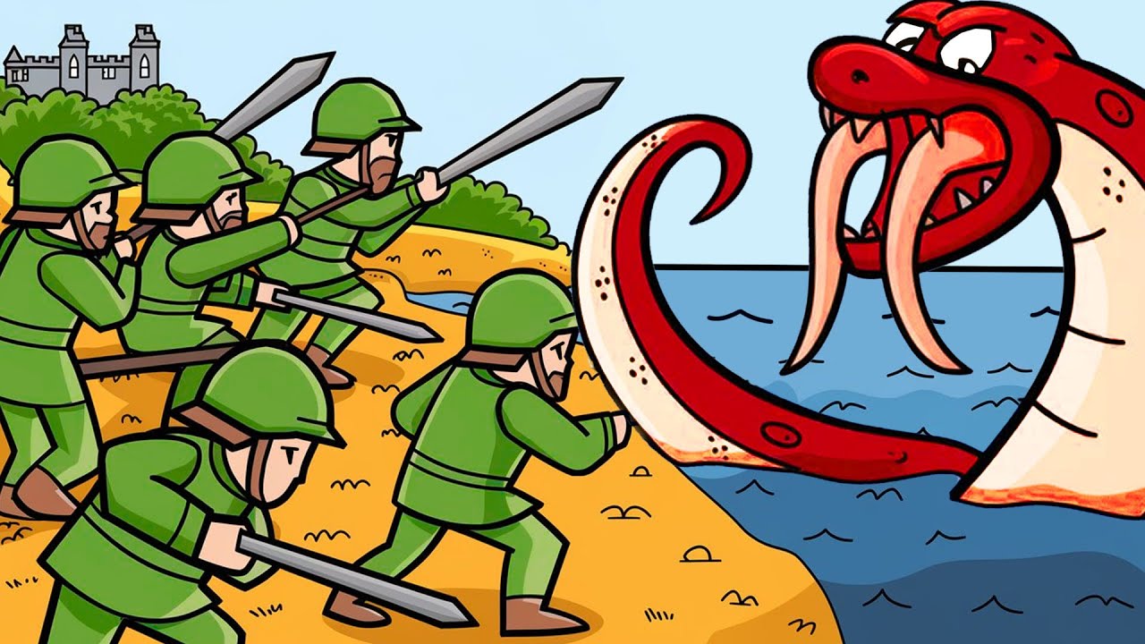 ARMIA ŻOŁNIERZYKÓW vs OGROMNY KRAKEN w WANNIE XD - Toy Shire