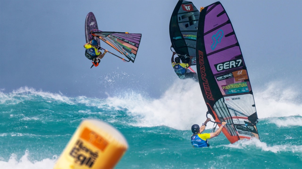 ☠️🌊 WYŚCIG WŚR&Oacute;D PRZEŁAMUJĄCYCH SIĘ FAL PRZY 50 WĘZŁACH | Slalom X Worldcup 4/4