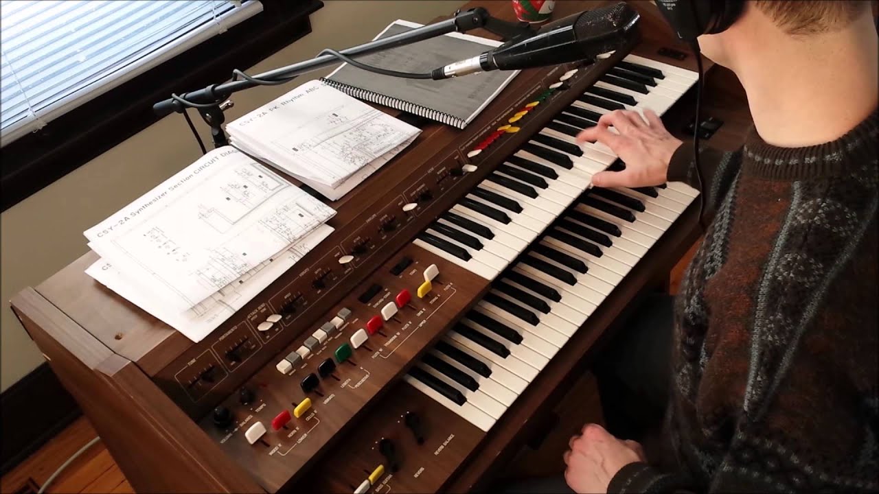 Yamaha CSY-1 Demo / Look inside