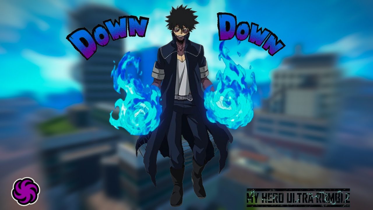 E o dabi ataca novamente no my Hero ultra Rumble kkkk