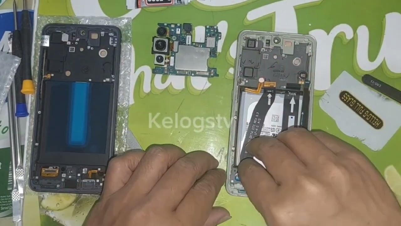 Samsung s21 fe 5g lcd/frame replacement