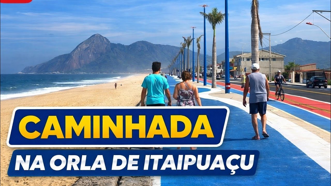 CAMINHADA DE 10 KM PELA ORLA DE ITAIPUAÇU 