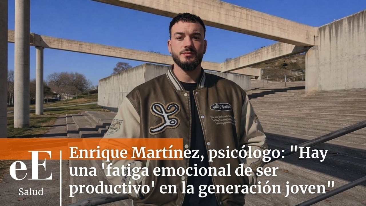 Enrique Martínez, psicólogo: 