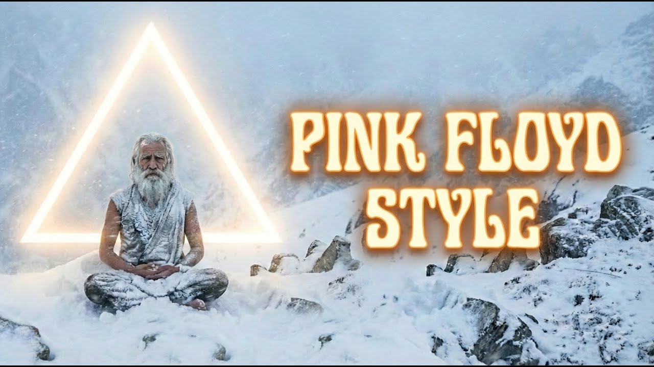 Pink Floyd Style • Soul-Piercing Instrumental Meditative AI Music Video for Focus, Study & Sleep