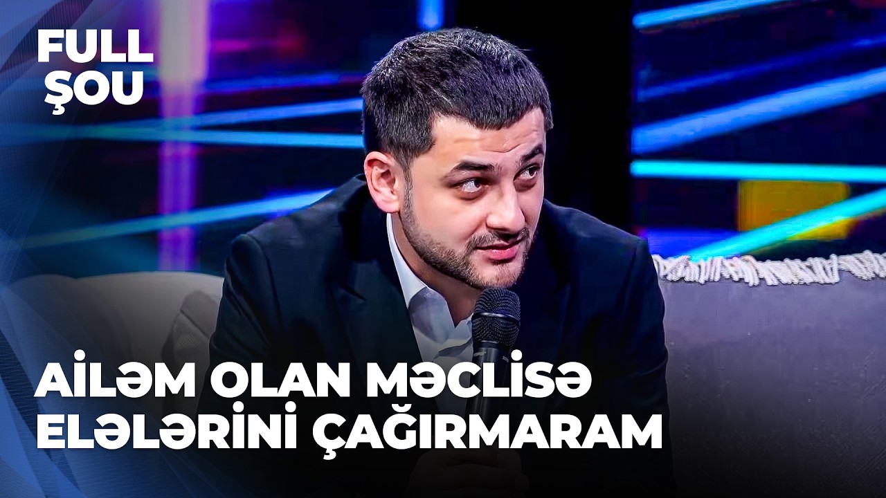 Full Şou - Yaşar Cəlilov - Özünə, qonağına hörmət edən insan bəzi müğənniləri məclisinə dəvət etməz