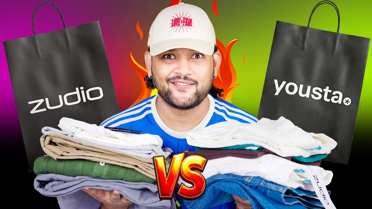 Zudio vs Yousta Haul 2026 🔥 5 Products Compared &mdash; Best Under ₹1000? | ONE CHANCE