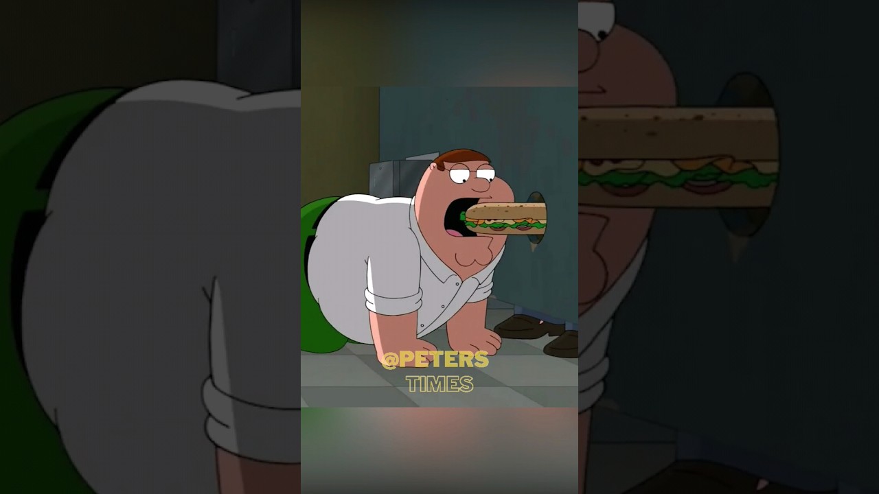 Peter connects with other men over sandwiches #petergriffin #familyguy