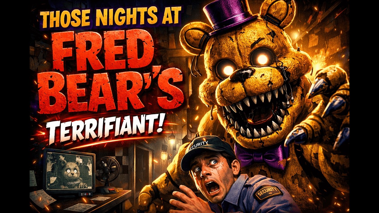 IL EST DÉJÀ DERRIÈRE MOI… 😨 Those Nights at Fredbear's m’a TRAUMATISÉ !