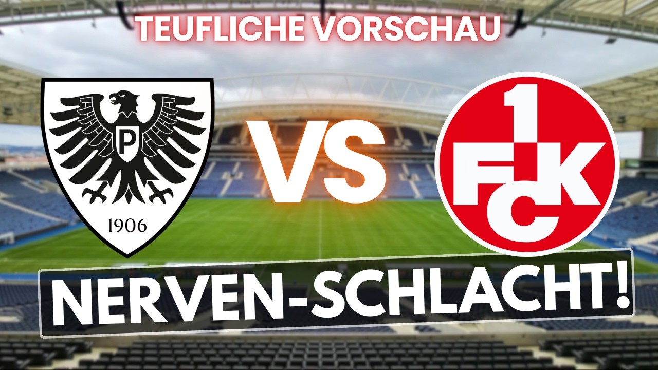 MÜNSTER - FCK VORSCHAU: 8 SPIELE OHNE SIEG! Endet Münsters Albtraum gegen den FCK?