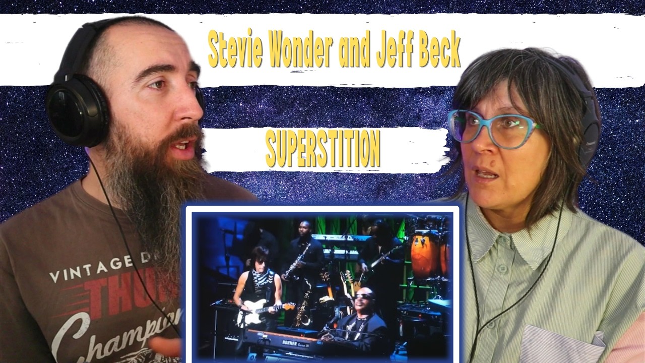 Стиви Уондер и Джефф Бек - Superstition (РЕАКЦИЯ с моей женой)