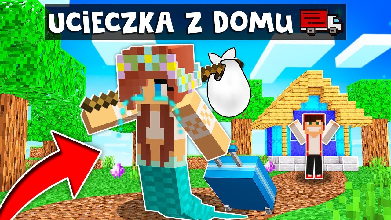 LUMI UCIEKA Z DOMU W MINECRAFT Z GPLAY?!