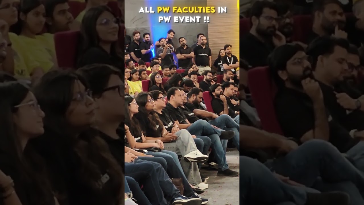 All PW FACULTIES at Result Celebration🔥 #jeewallah #shorts #pw #physicswallah