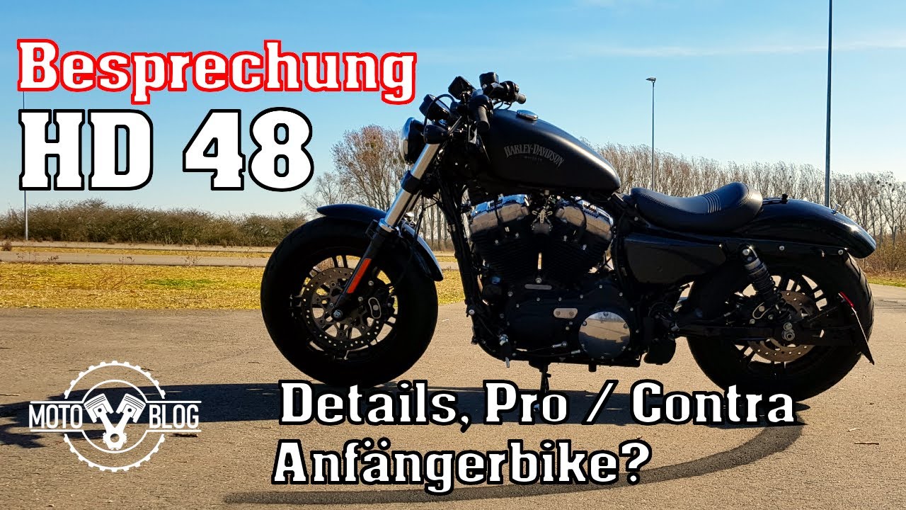 Besprechung der Harley Davidson Forty Eight
