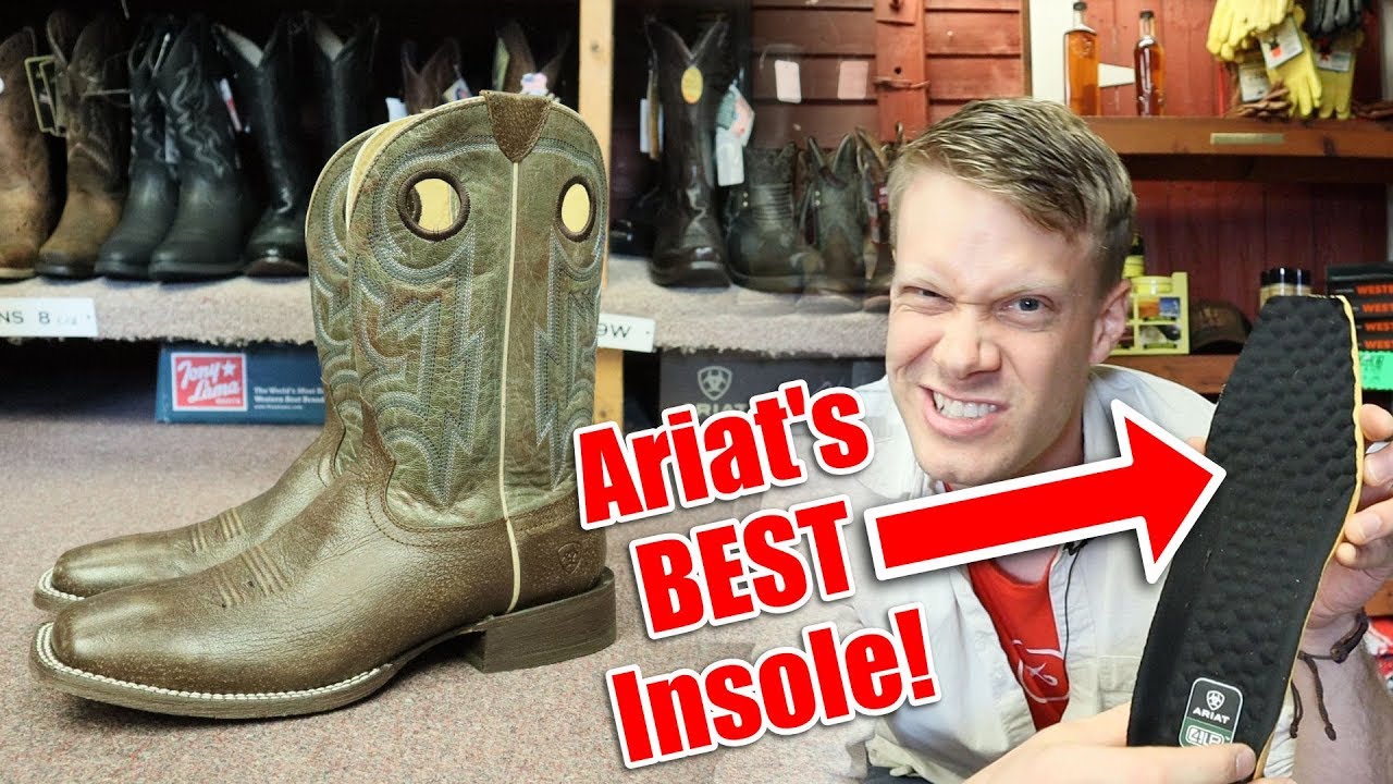 Circuit Pro Ariat Cowboy Boots Review... THESE INSOLES ARE AMAZING!
