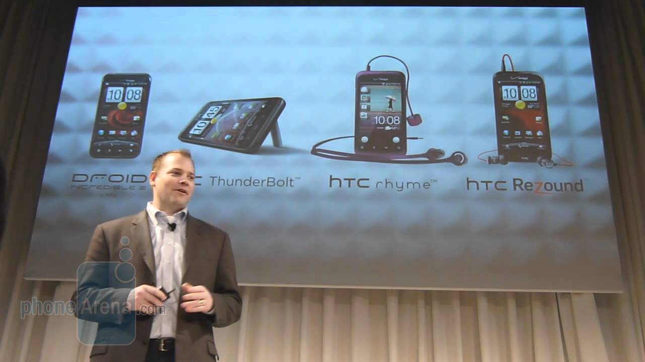 HTC Rezound announcement event