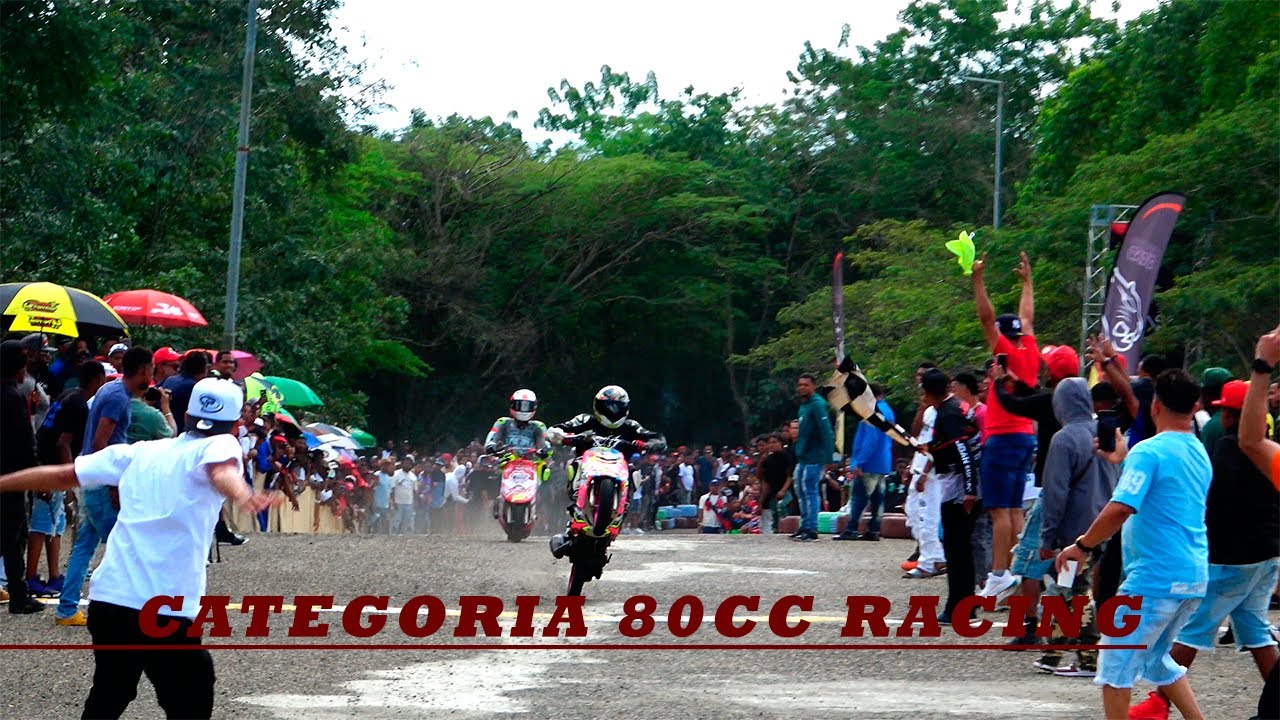 CATEGORÍA 80CC RACING 1RA PUNTUABLE DEL CAMPEONATO DEL CIBAO LA BARRANQUITA 2025