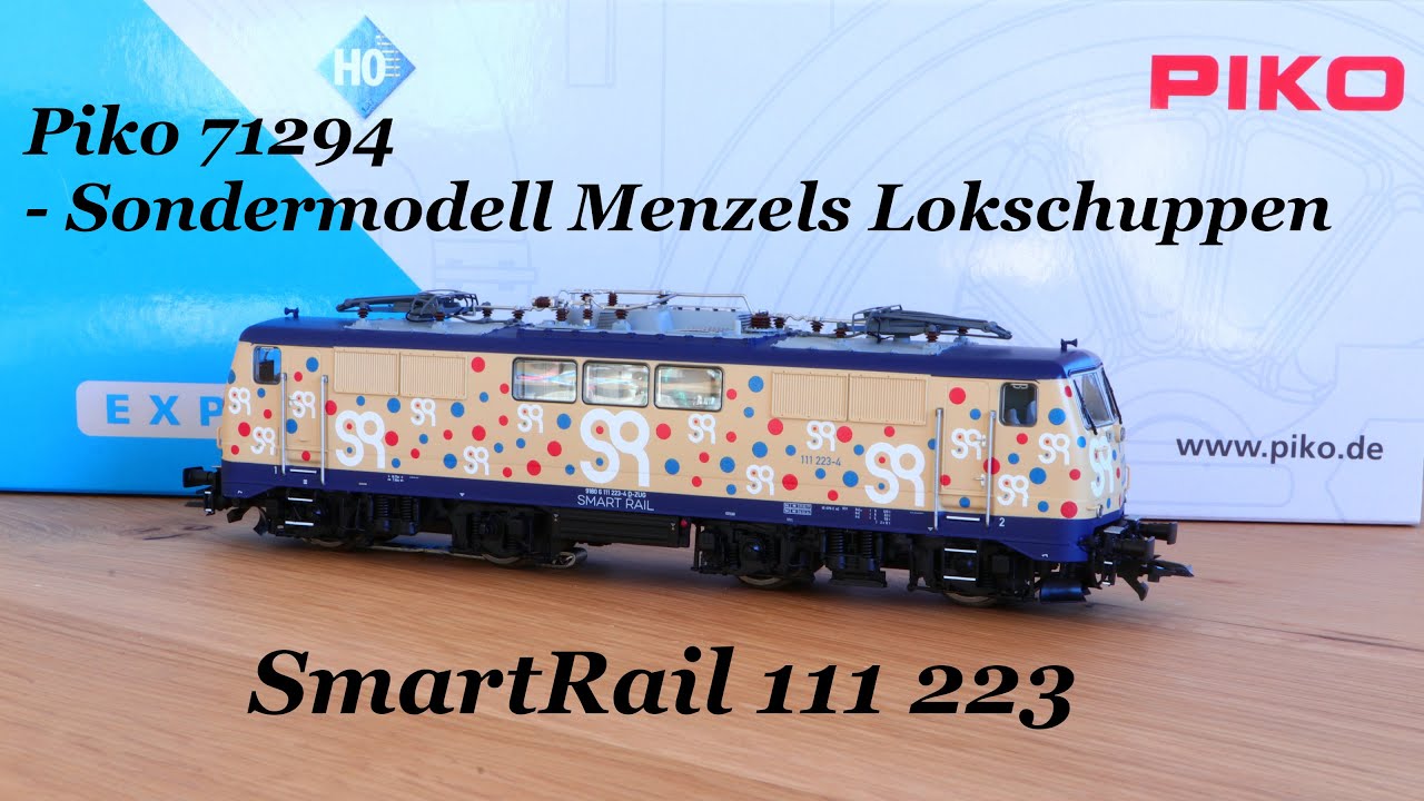 Christians Modellbahn pr&auml;sentiert Piko 71294 - SmartRail 111 223 - Sondermodell Menzels Lokschuppen