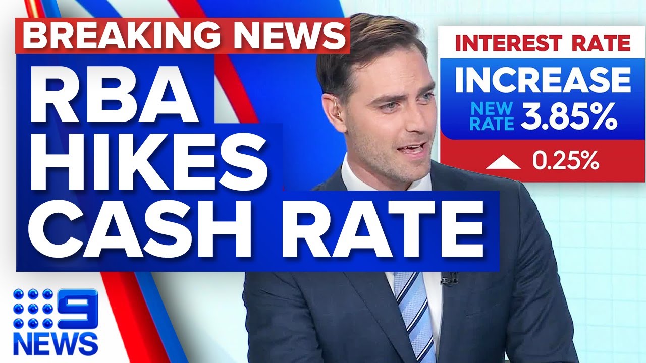 RBA hands down shock interest rate hike | 9 News Australia