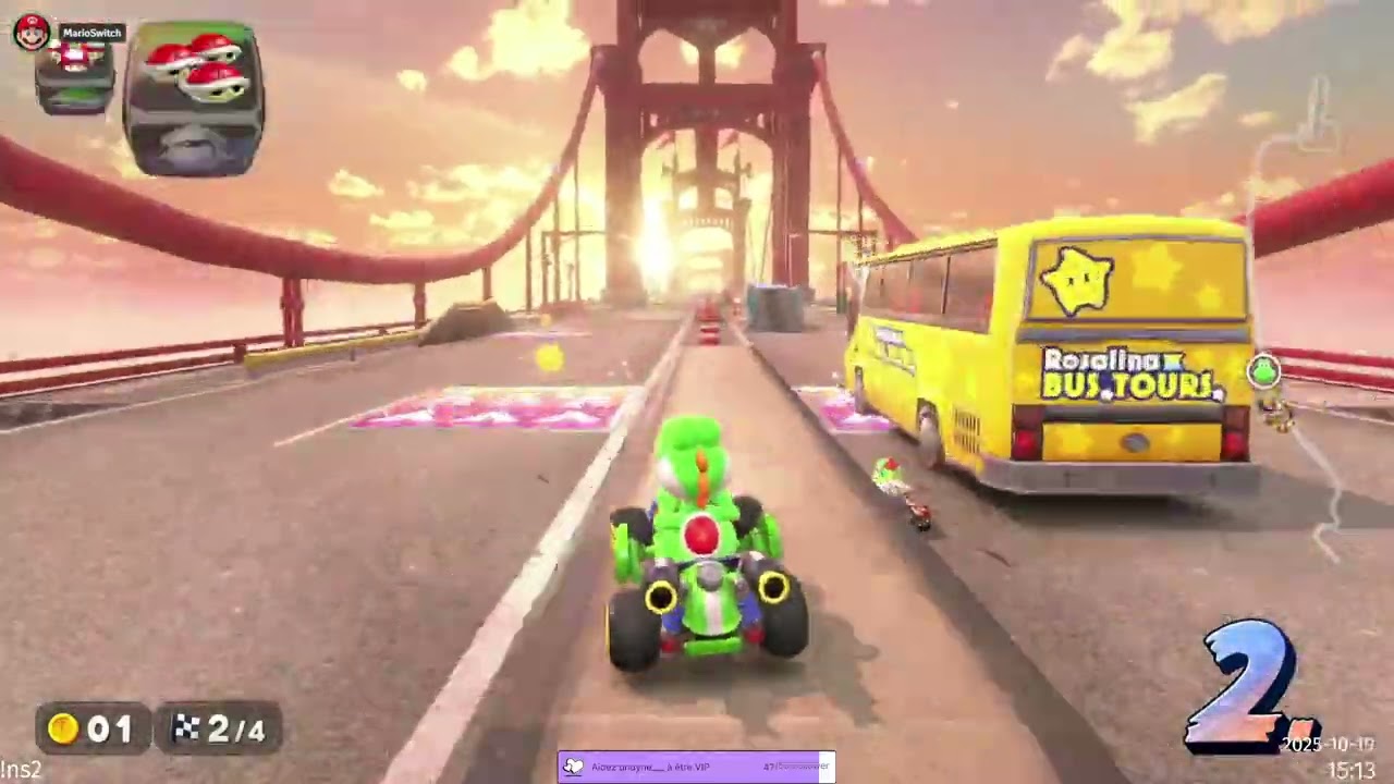 [2025-10-19] Mario Kart World #2 (100cc 2/4)