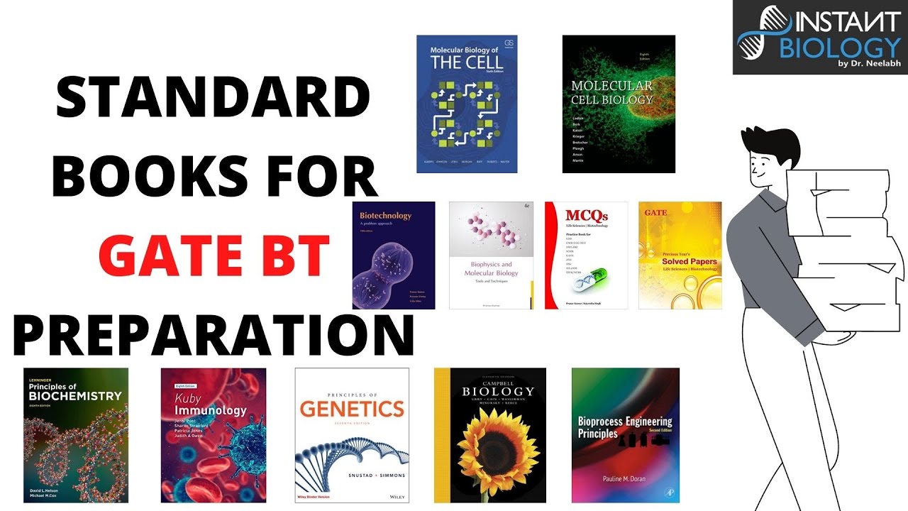 Gate-2022 Biotechnology: Standard books for preparation