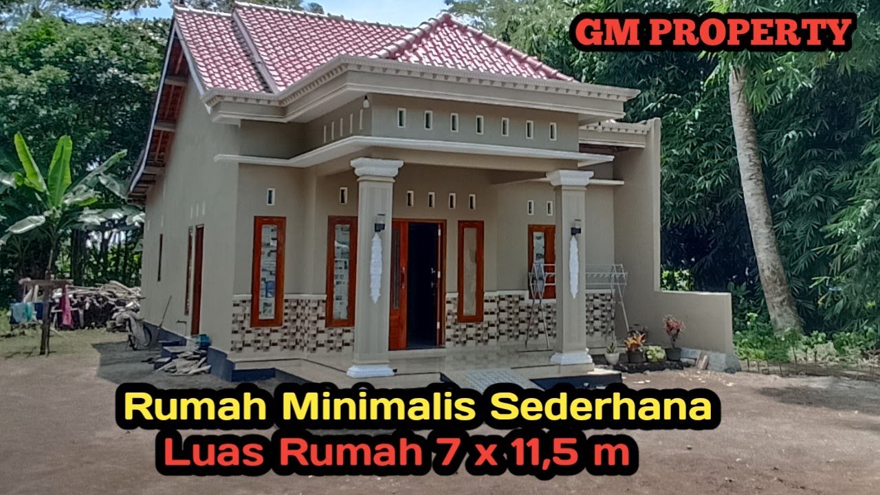 Rumah Minimalis Didesa Luas Rumah 7 x 11,5 m