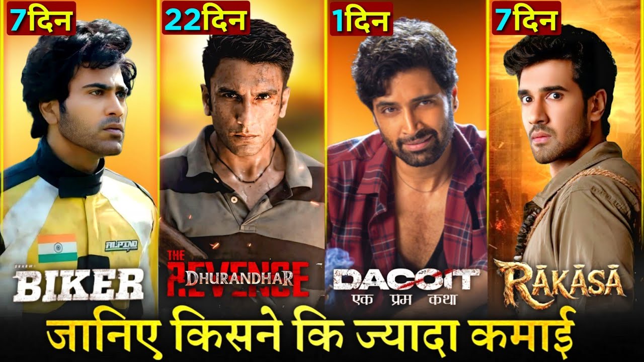Dhurandhar 2 Box Office Collection Day 22, Dacoit Advance Booking, Raakaasa, Biker, Ranveer Singh