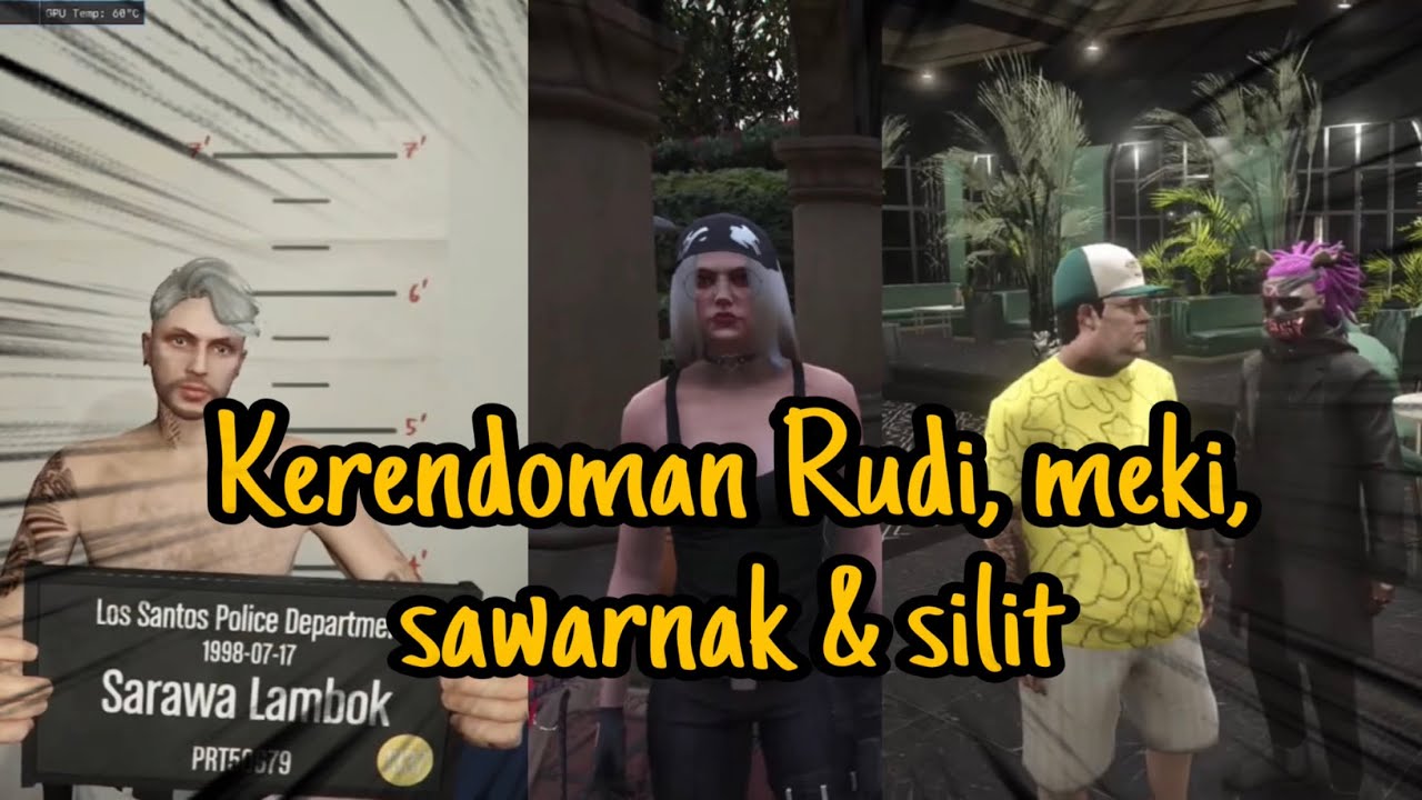 Kelakuan Rendom Rudi Bersama Mayki,Sarawak,& Lilit,Ketemu Puyol Bikin Mayki Ngakak Berutal#soifw