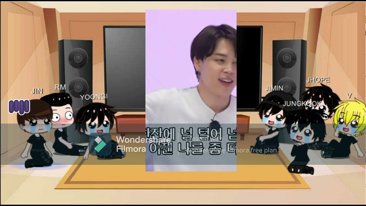 Past BTS react to JIN