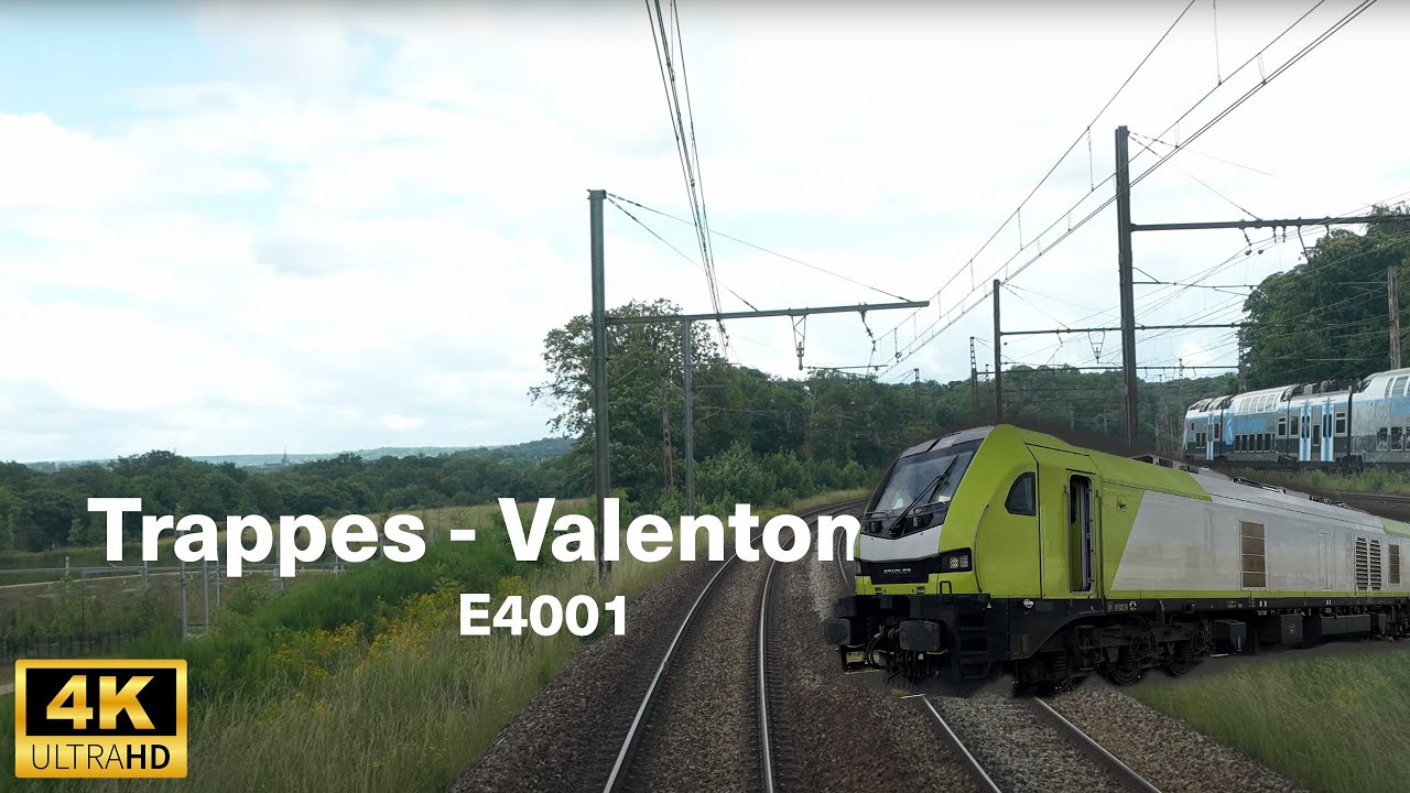 [CABRIDE 4K] Trappes - Valenton DP en E4001