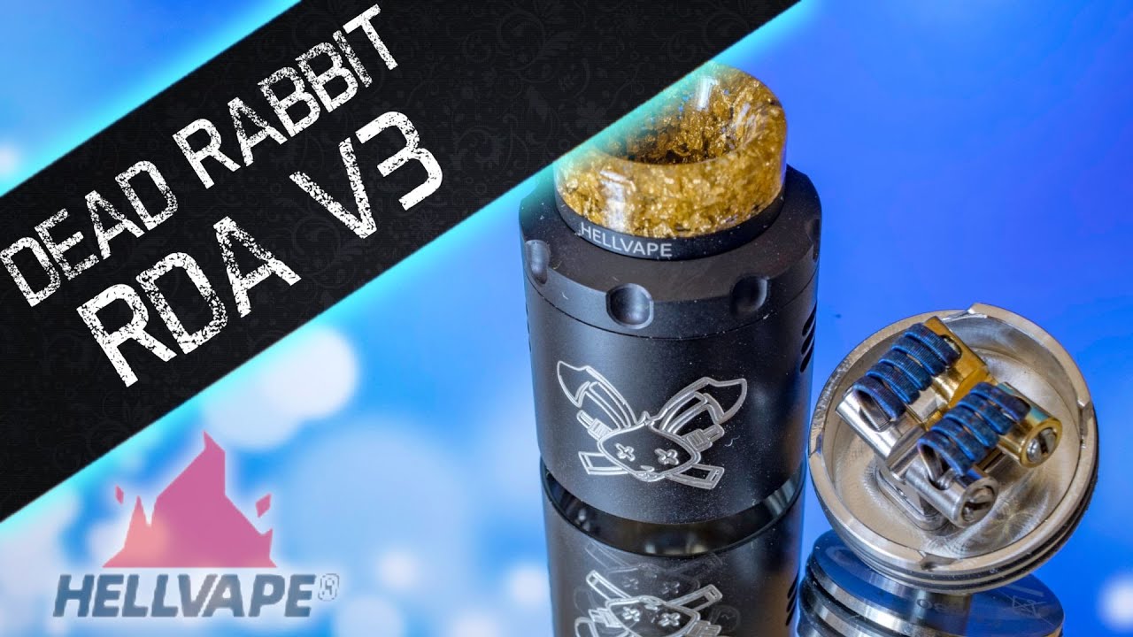 [PL] DEAD RABBIT RDA V3 od HELLVAPE - czyżby tym razem było lepiej?