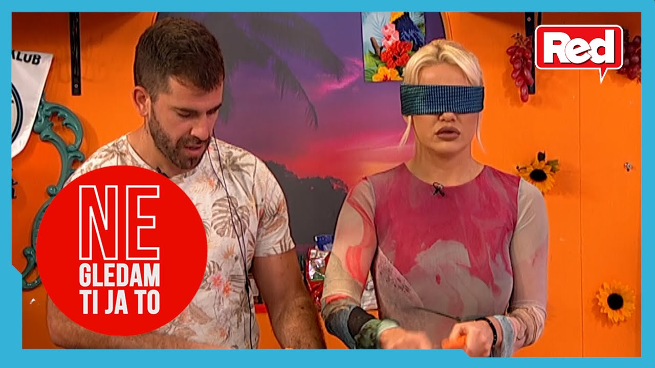 Ne kuvam ti ja to - Sanja kuva vezanih očiju sa Savinom - 06.06.2023. - RED TV