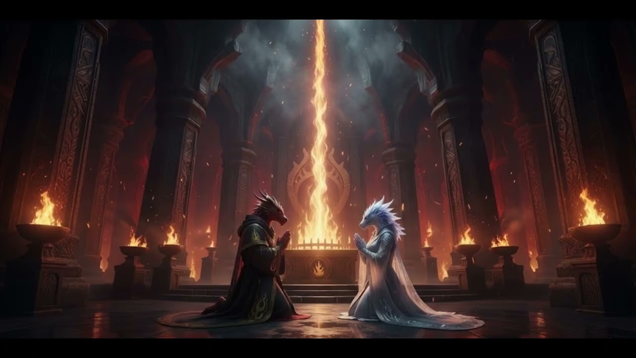 DnD Fantasy Fire Temple Dreadful Ambient Music
