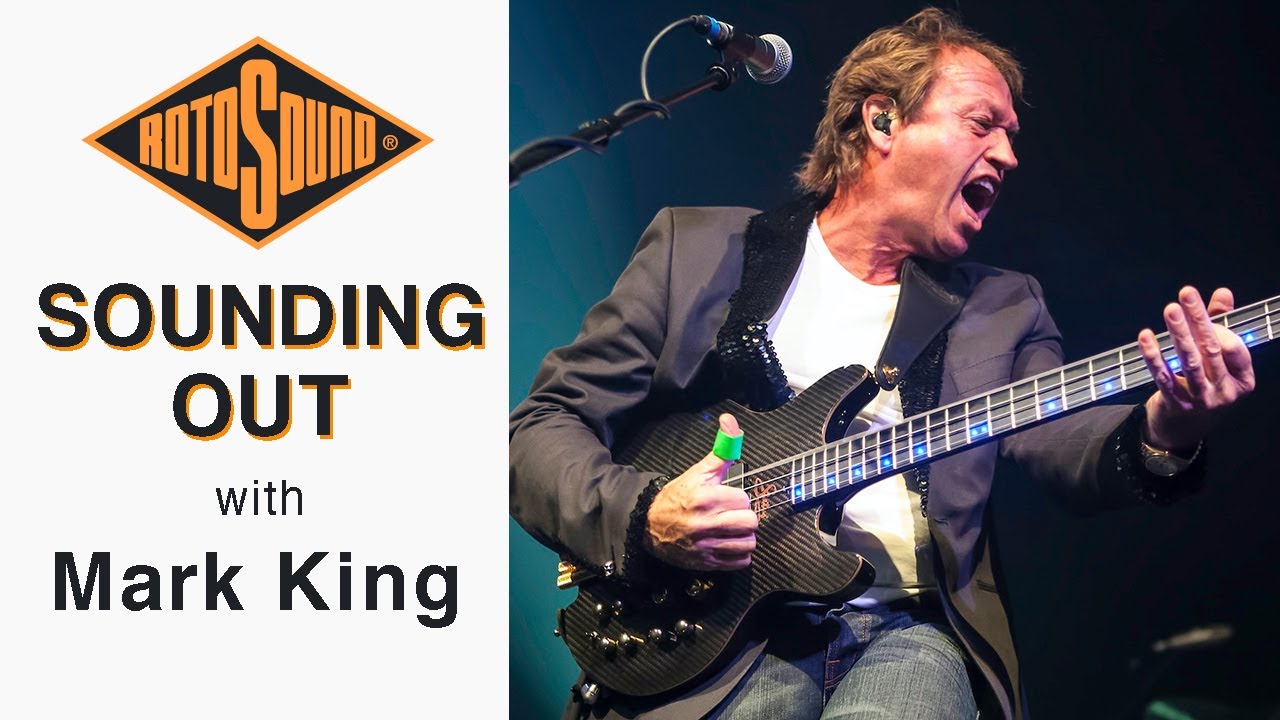 Mark King on writing & recording at home, how he got into bass, & playing double bass | Rotosound