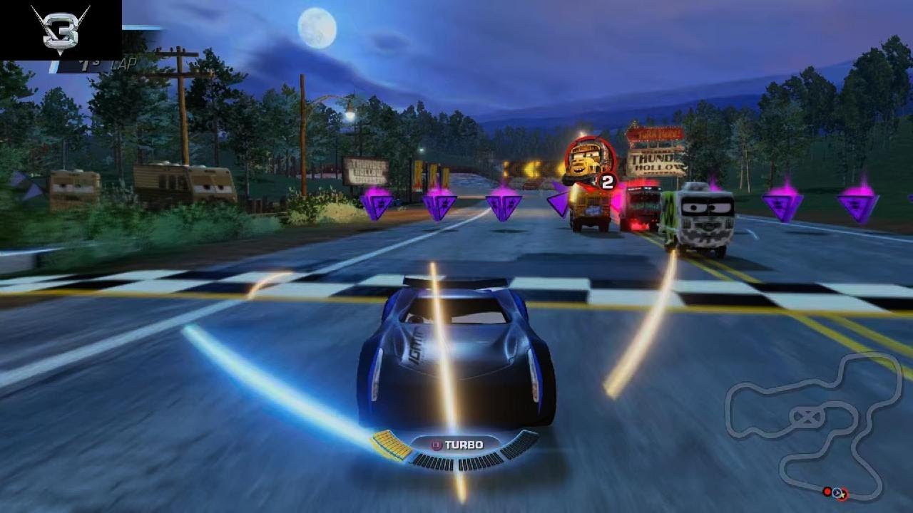 Cars 3: Driven to Win miss fritter boss battle  race