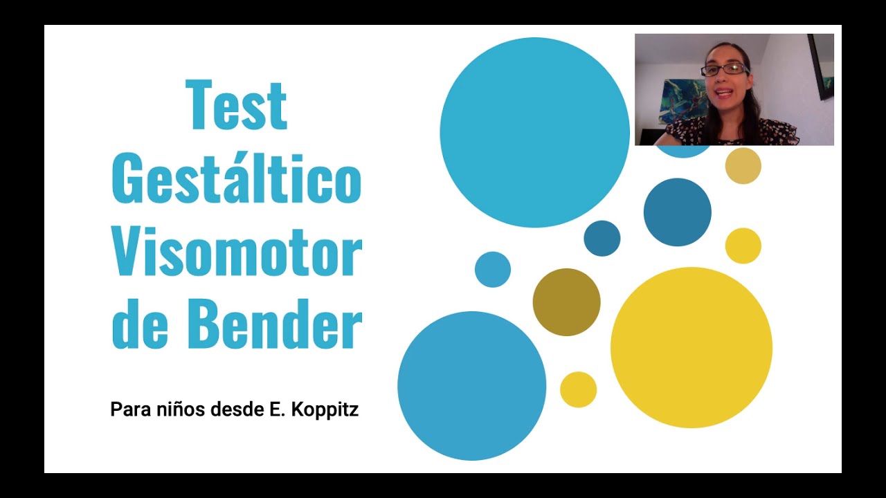 Parte 1.  Test Gestáltico Visomotor de Bender