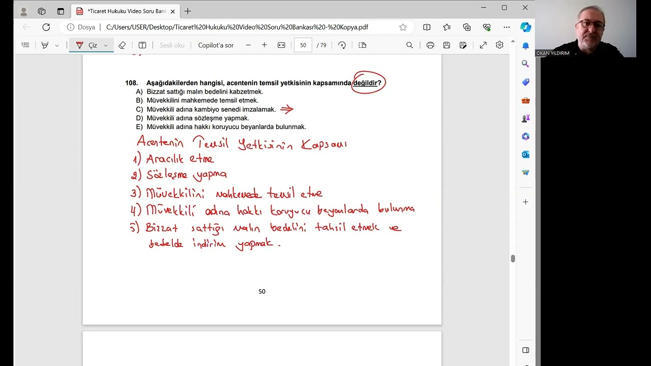 TİCARET HUKUKU - TİCARİ İŞLETME HUKUKU 5 (2)