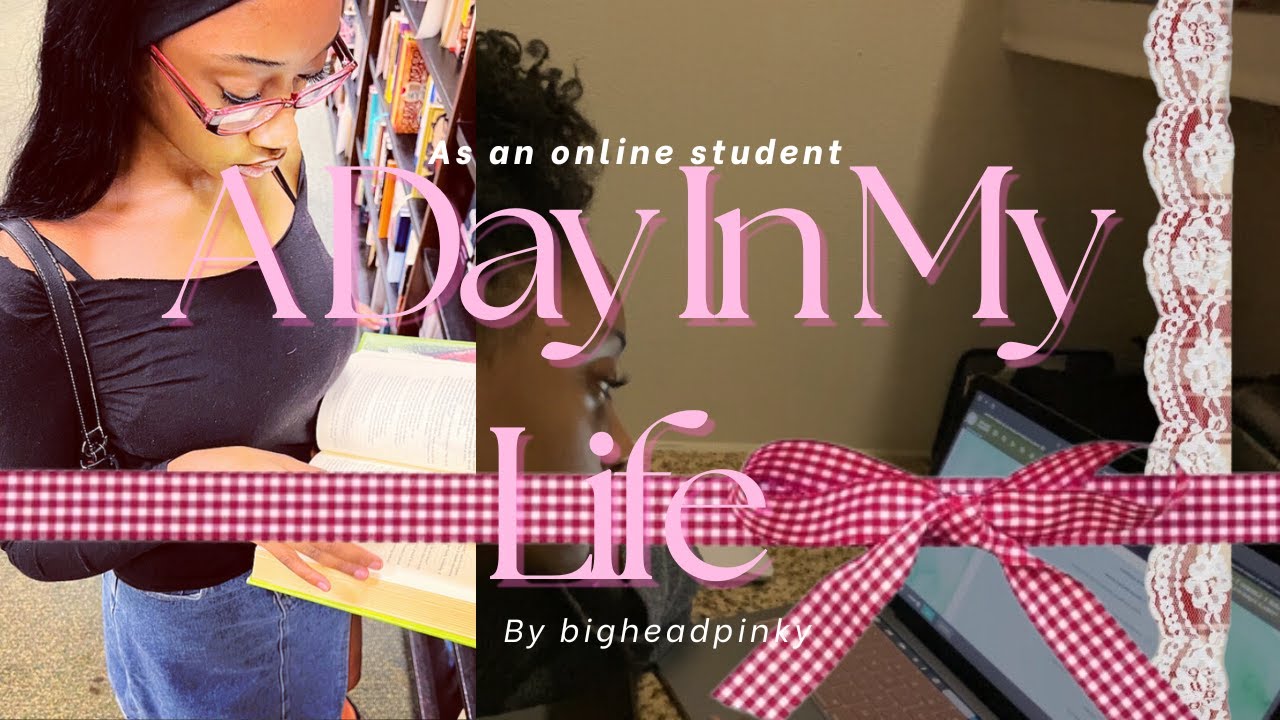 life of high school online student | A Day In My Life 