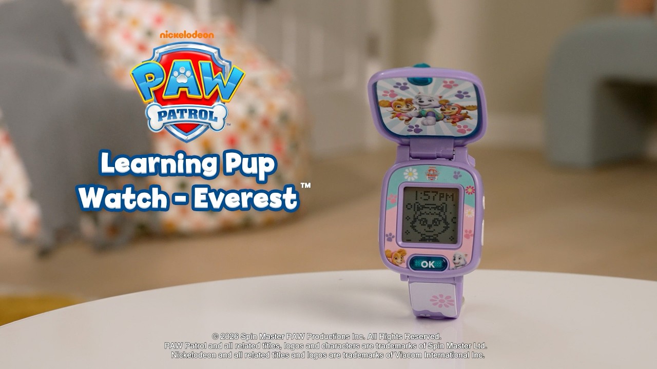PAW Patrol Learning Pup Watch - Everest | Demo Video | VTech Toys®